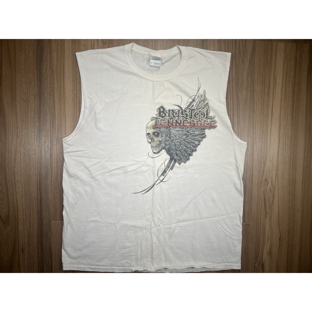 Bristol Tennessee 2012 Full Throttle Acceleration Sleeveless Shirt Men’s XL